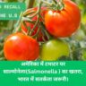 Tomato Recall