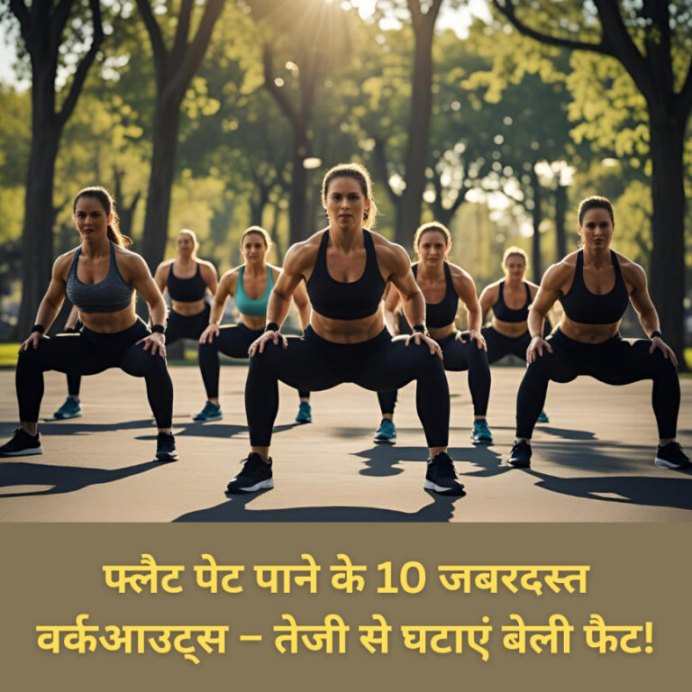 Lose belly fat: फ्लैट पेट पाने के 10 जबरदस्त वर्कआउट्स – तेजी से घटाएं बेली फैट!